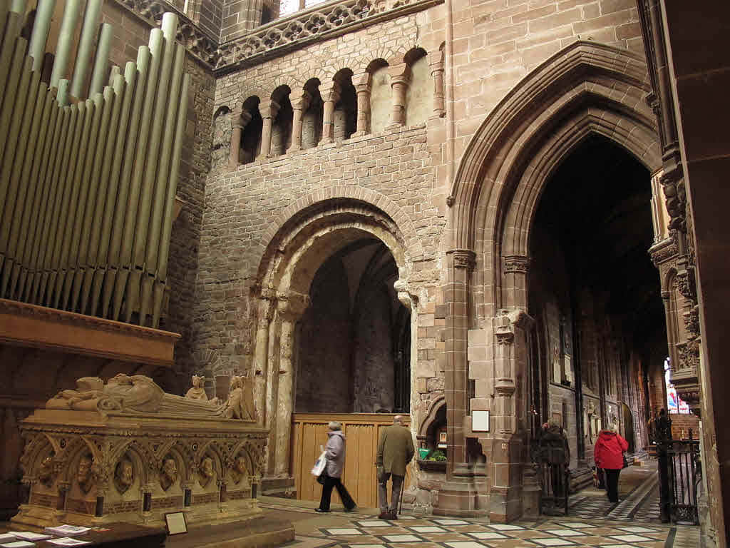 People Inside The Chester Cathedral