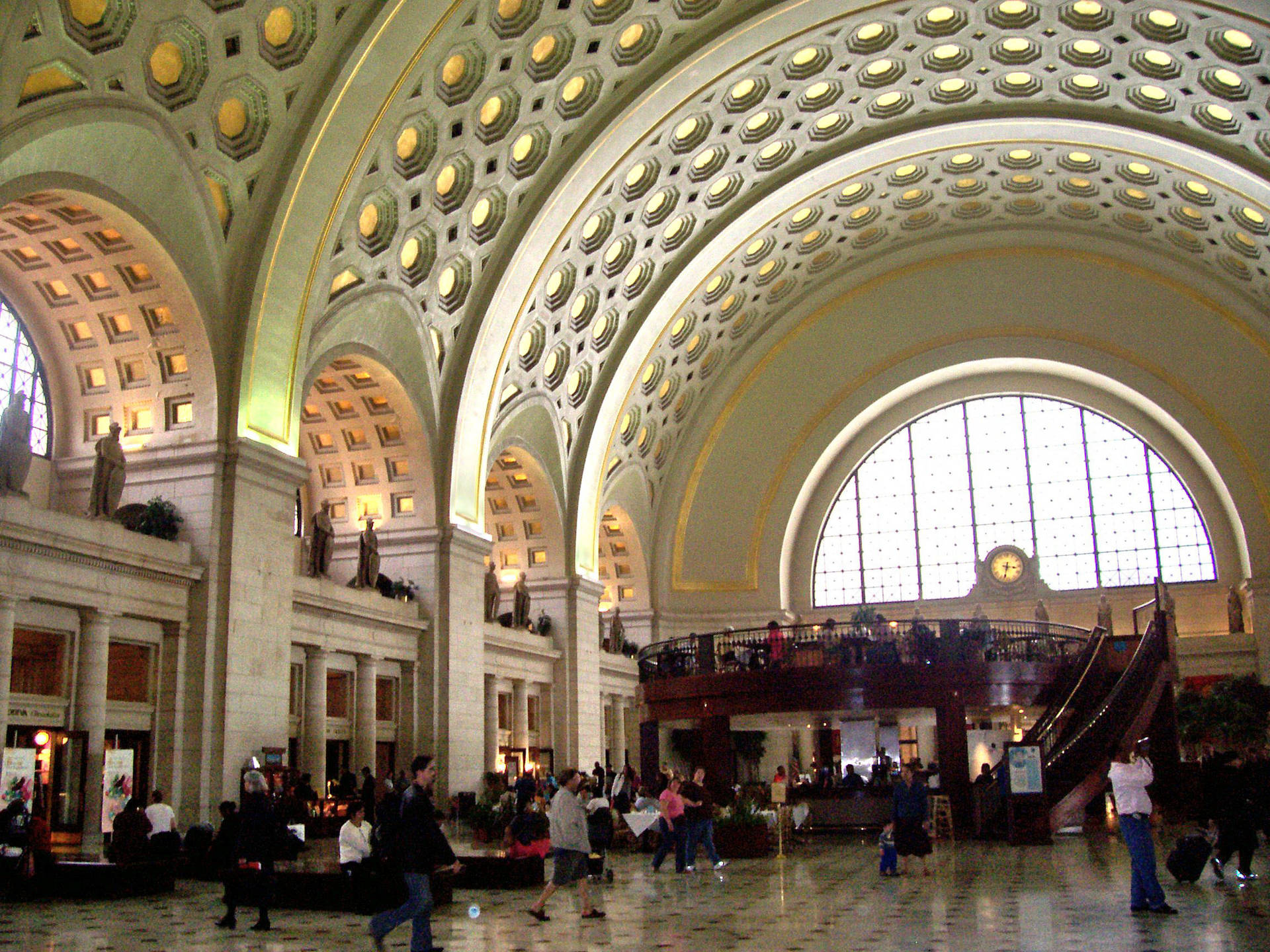 People Inside Union Station