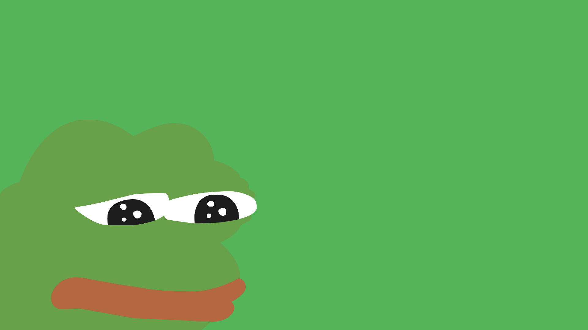 Pepe The Frog Minimalist Art Background