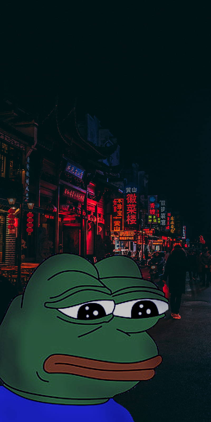 Pepe The Frog Streets Background