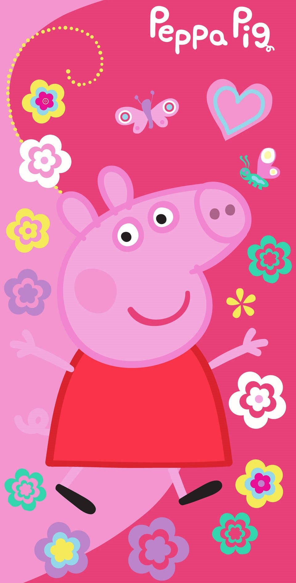 Peppa Pig Inspired Iphone Theme Background