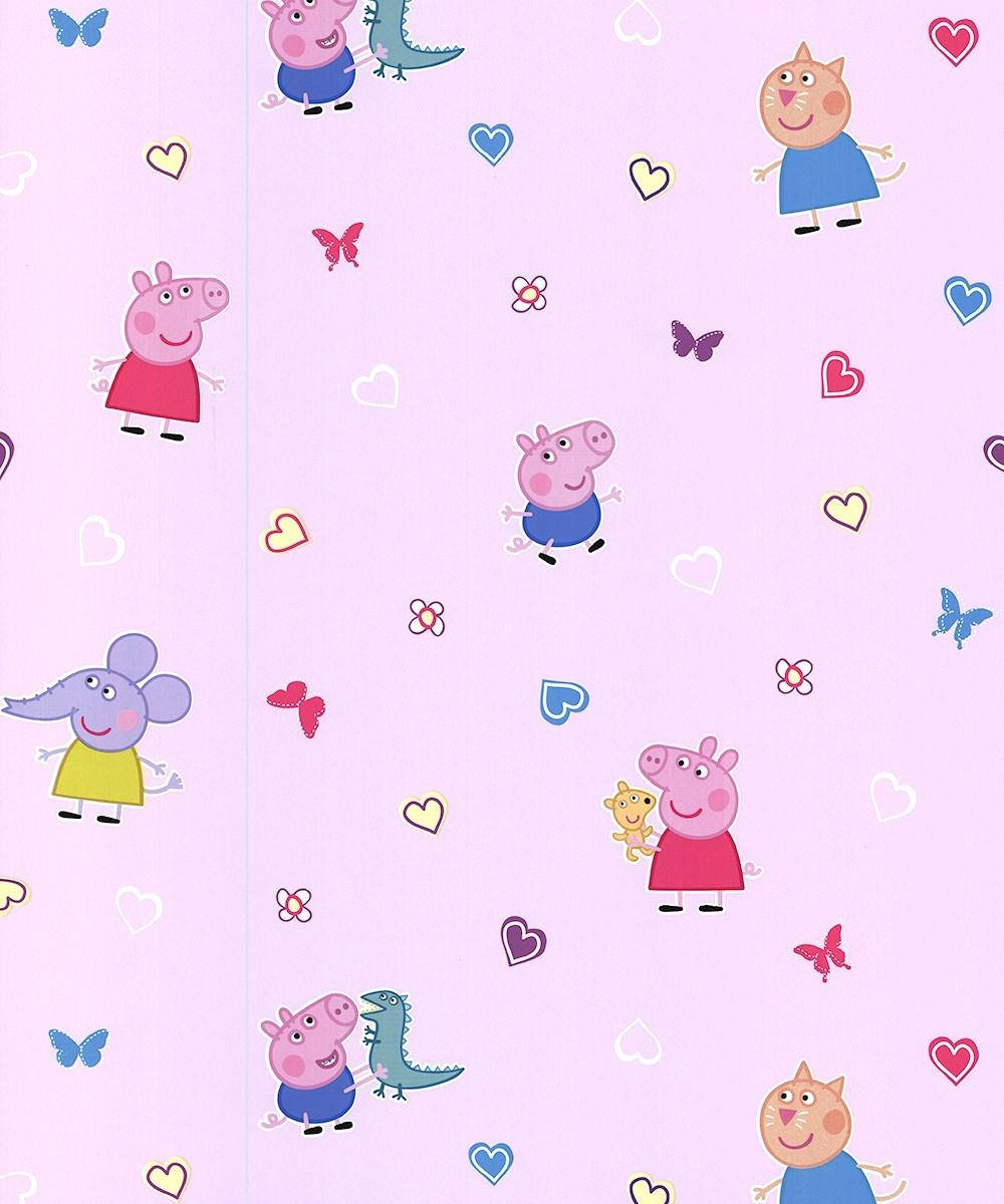 Peppa Pig Ipad Friends Background
