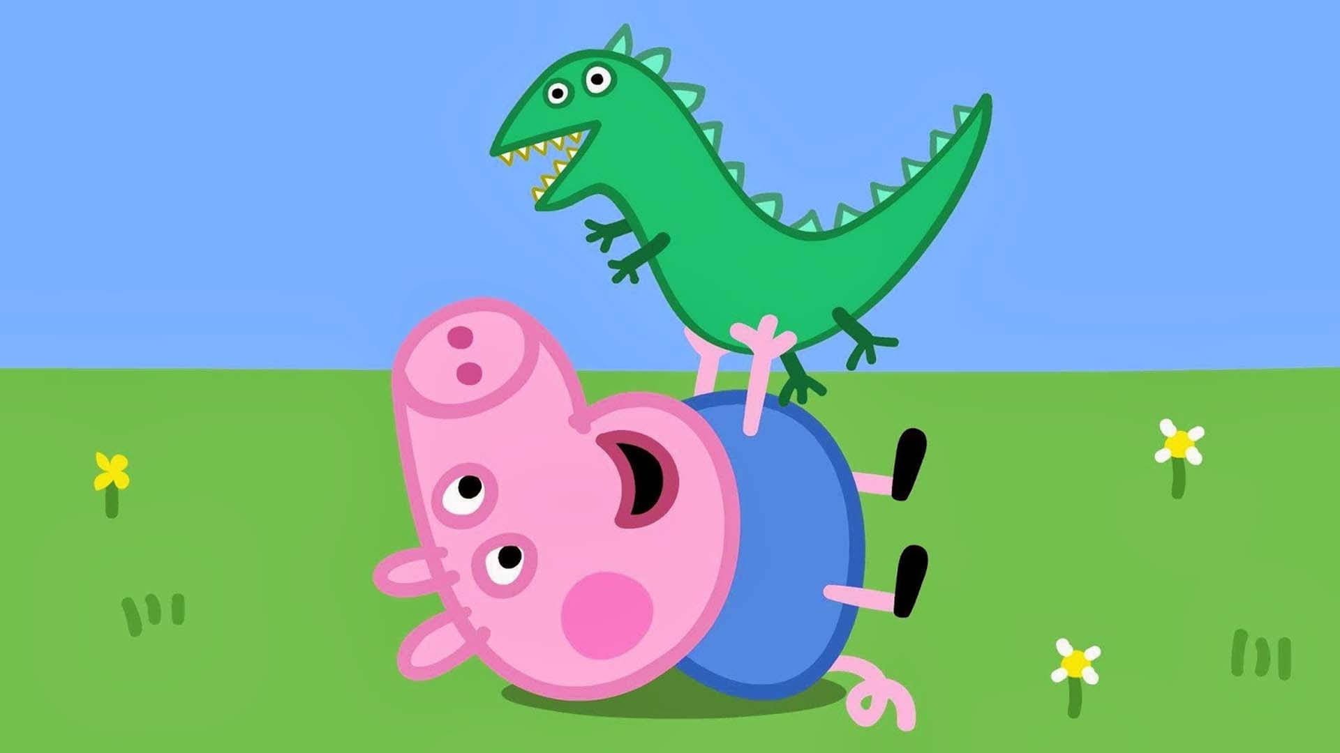 Peppa Pig Ipad George Plays Background