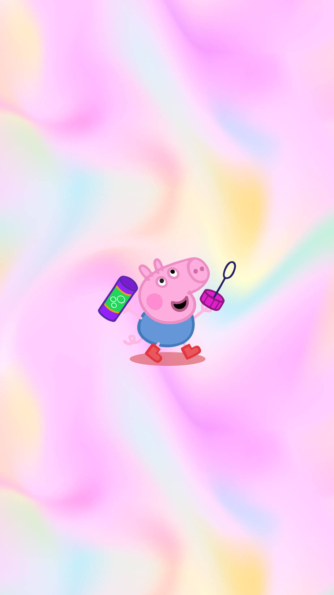 Peppa Pig Phone George Bubbles Background