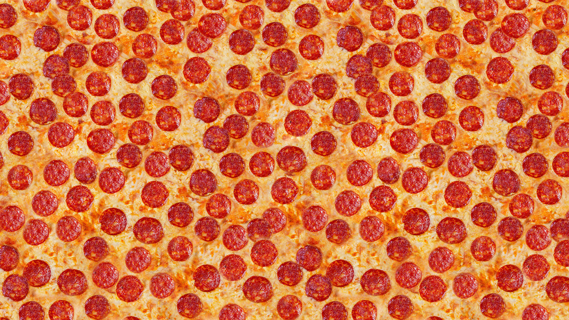 Pepperoni Pizza Pattern Background