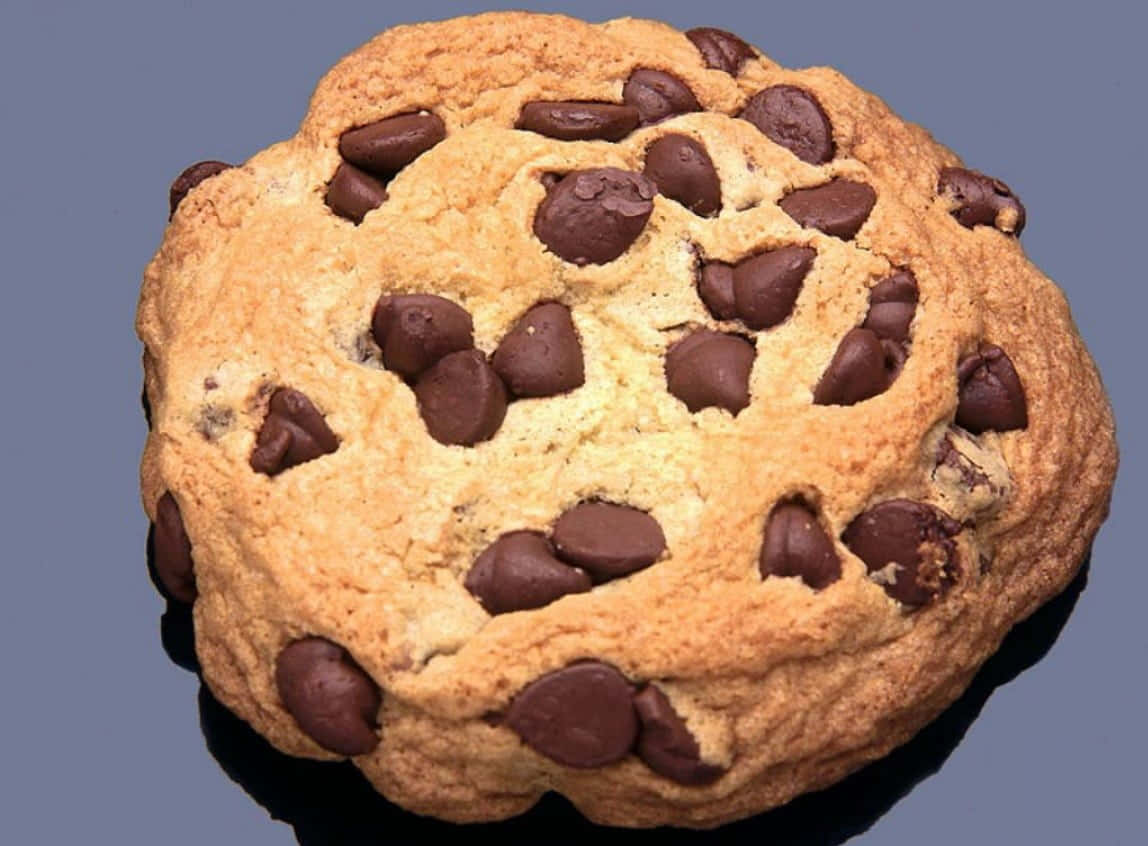 Perfect Chocolate Chip Cookie Background