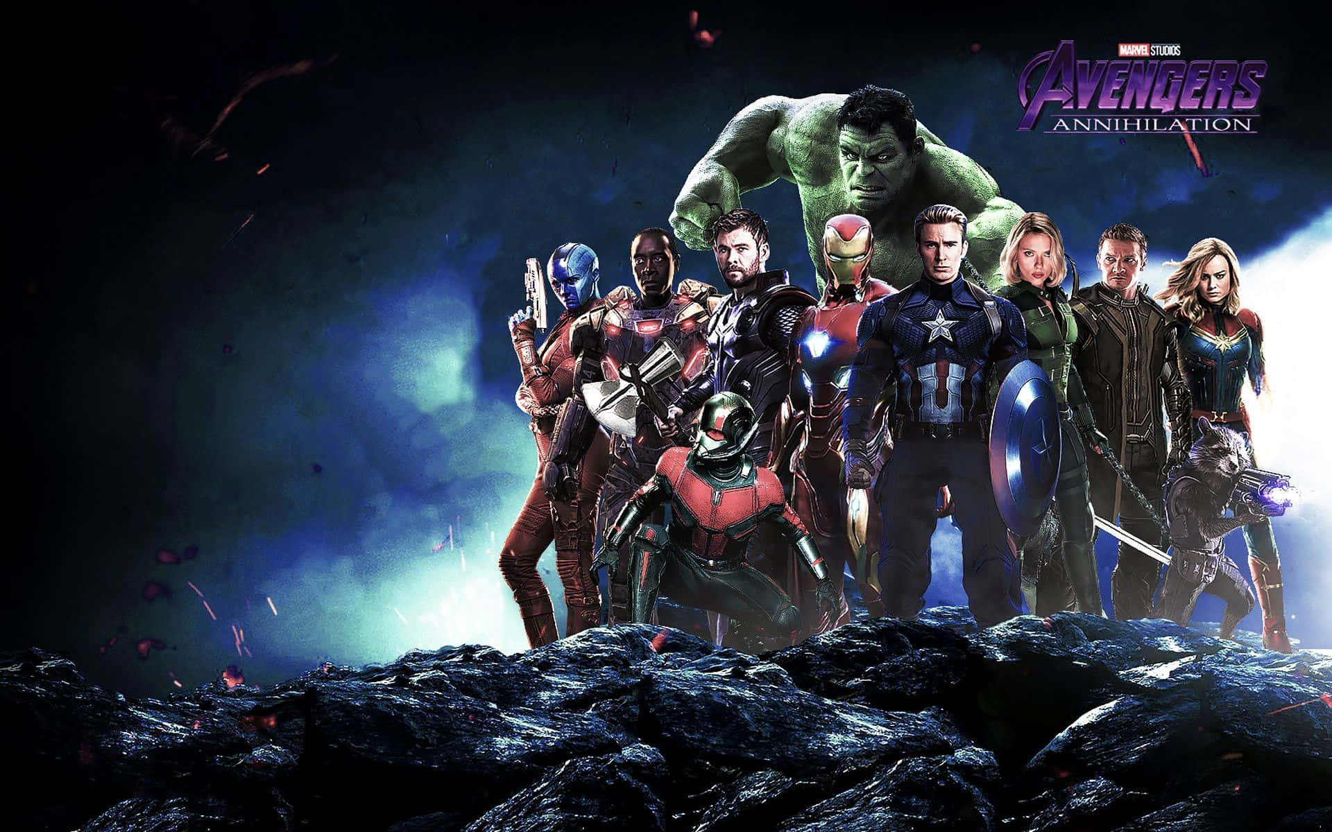 Perfect For Fans: The Avengers Laptop Background
