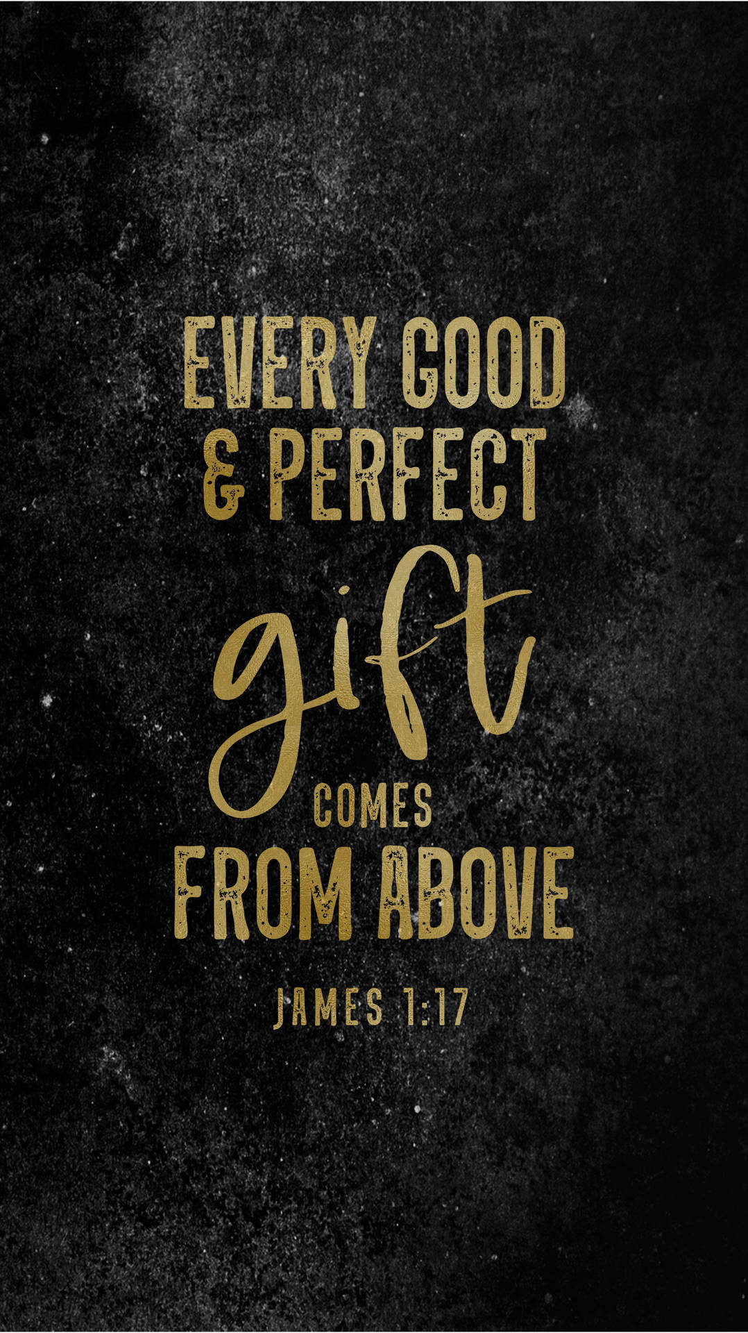 Perfect Gift Bible Quote Background