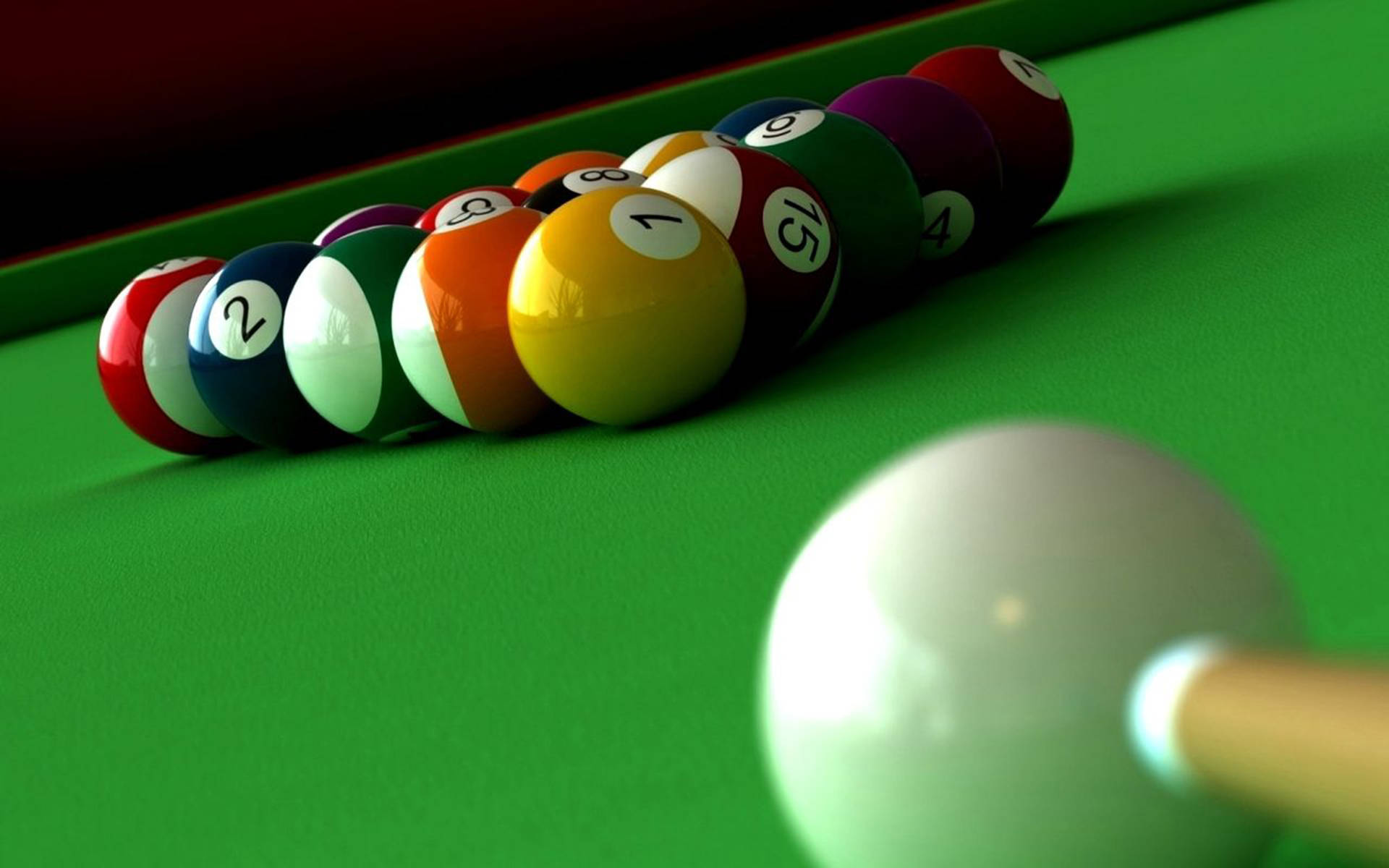 Perfect Precision - A Masterful Snooker Shot