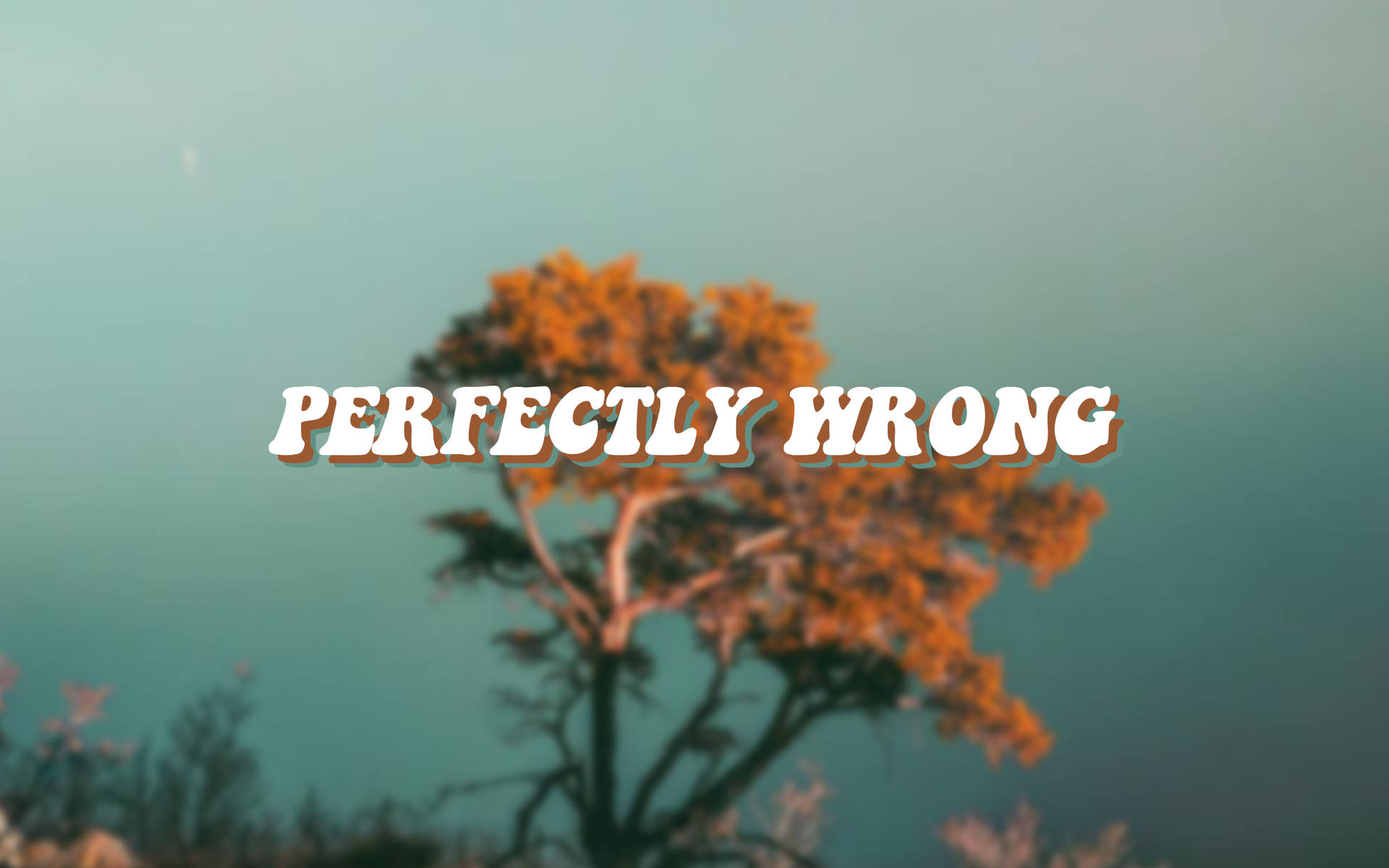 Perfectly Wrong Vintage Aesthetic Pc Background