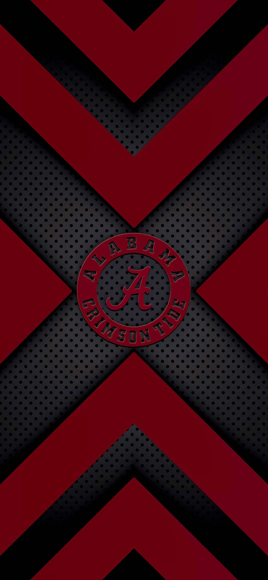 Perforated Alabama Crimson Tide Background