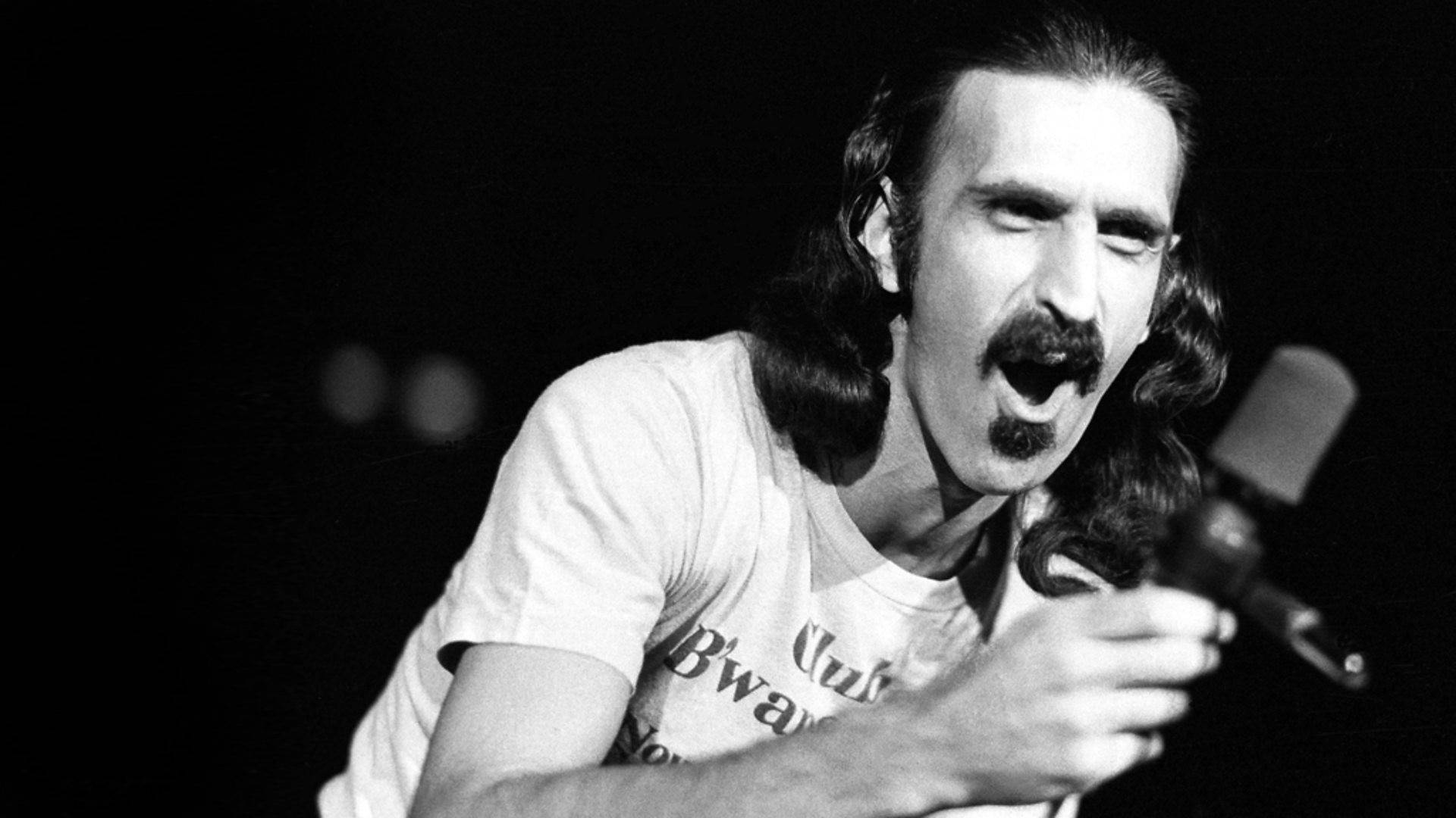 Performer Frank Zappa