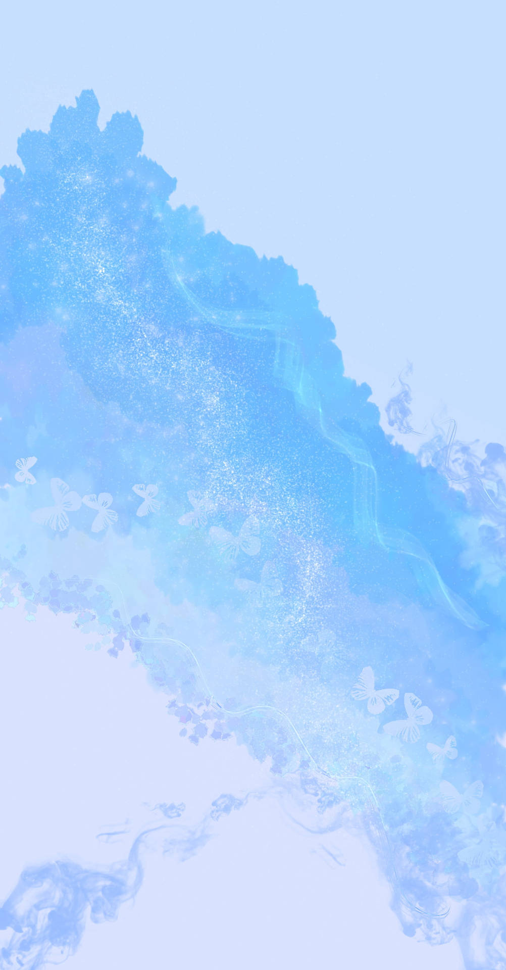 Periwinkle Abstract Geode Background