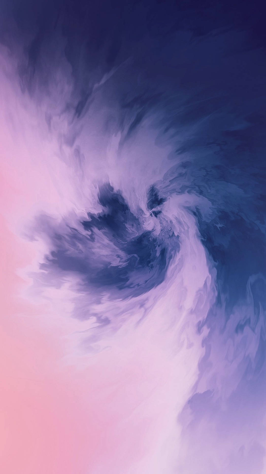 Periwinkle Purple Abstract Swirl