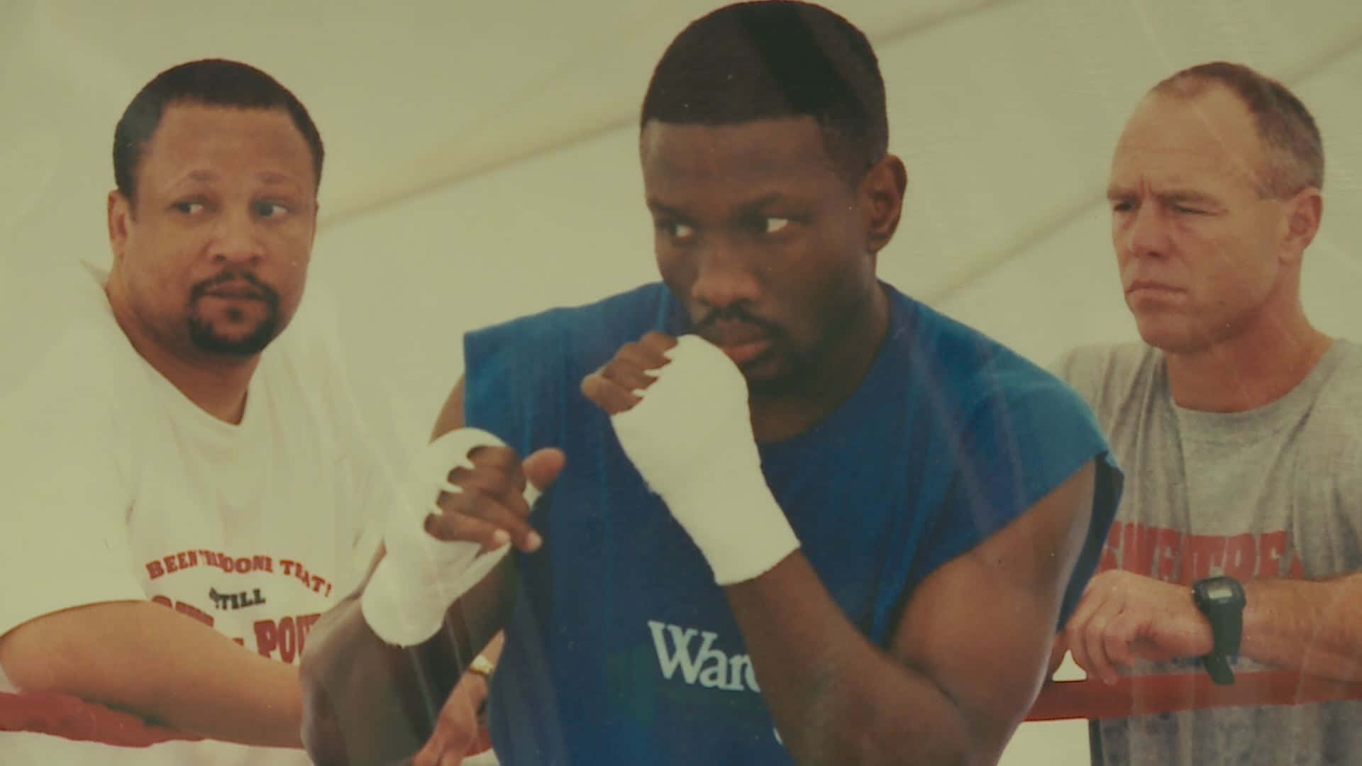 Pernell Whitaker During Training Background