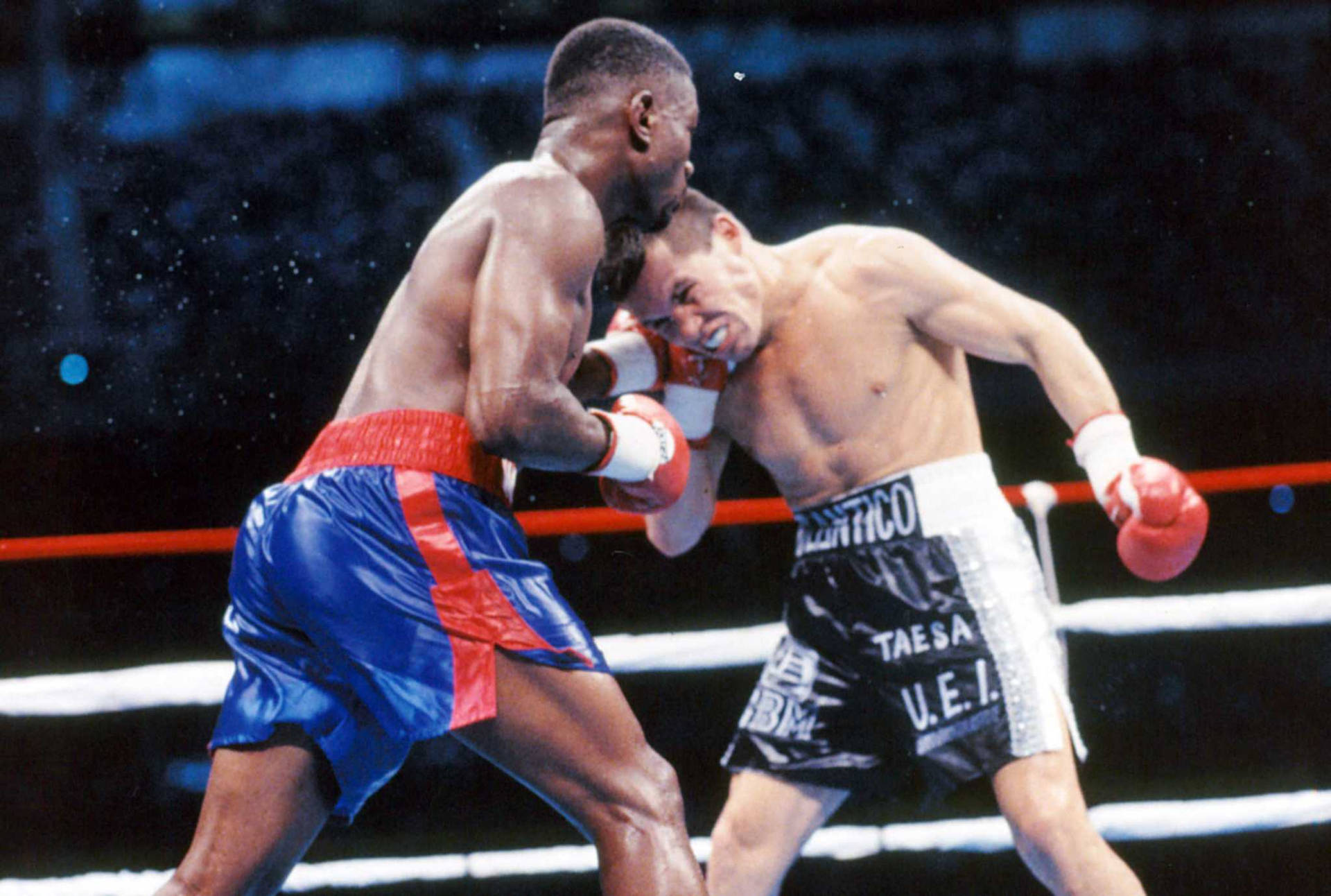 Pernell Whitaker In Action Background