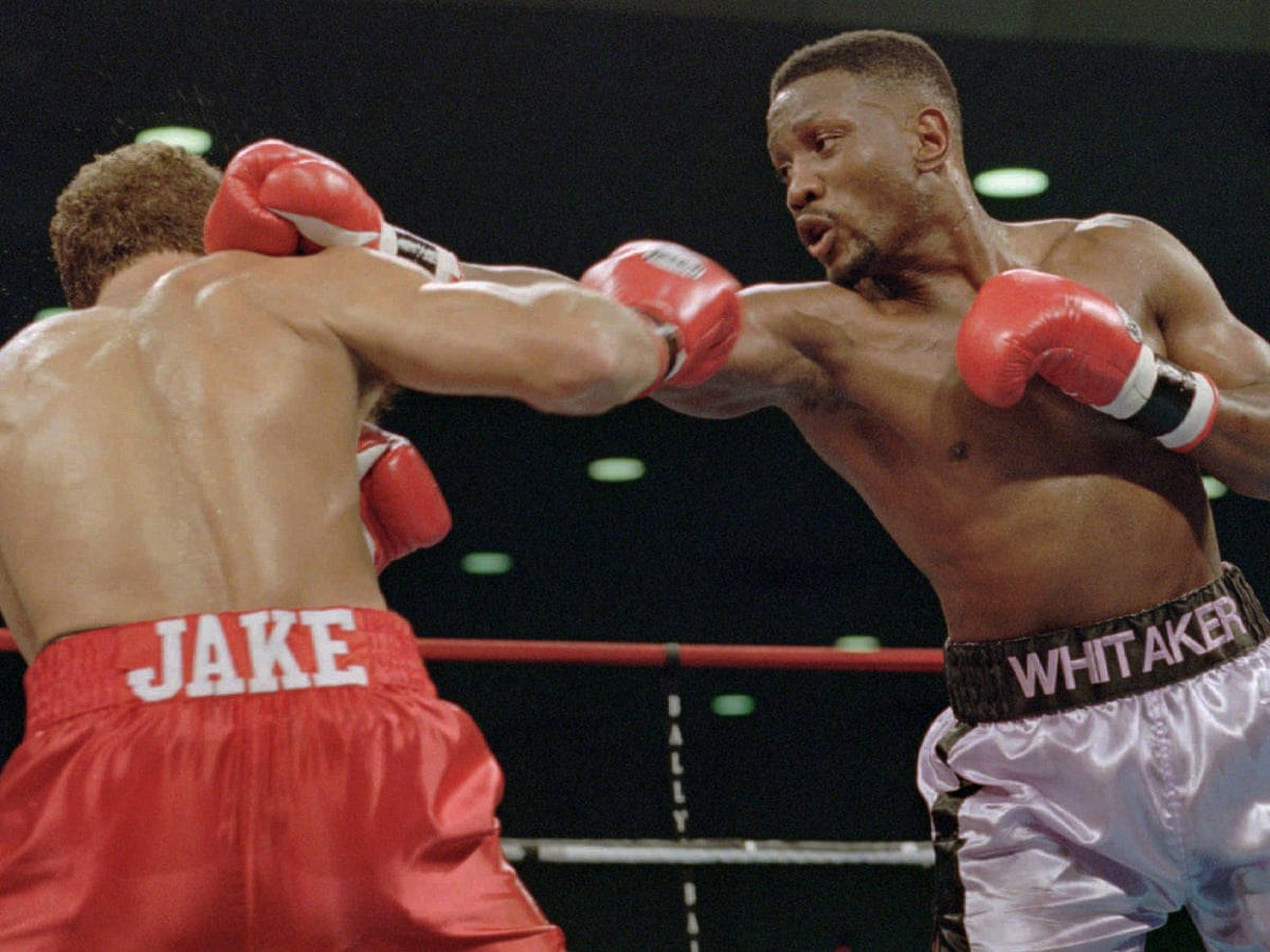 Pernell Whitaker Undefended Straight