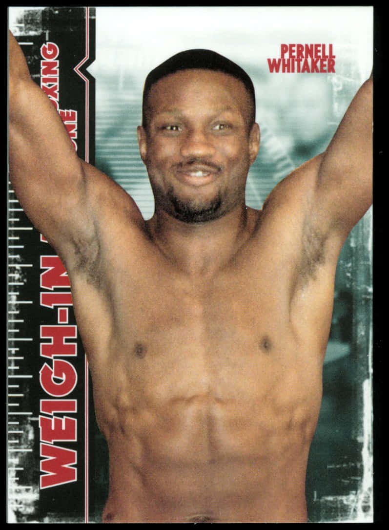 Pernell Whitaker Weigh-in Poster