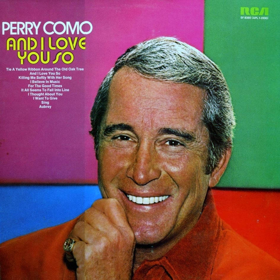 Perry Como And I Love You So Album Background