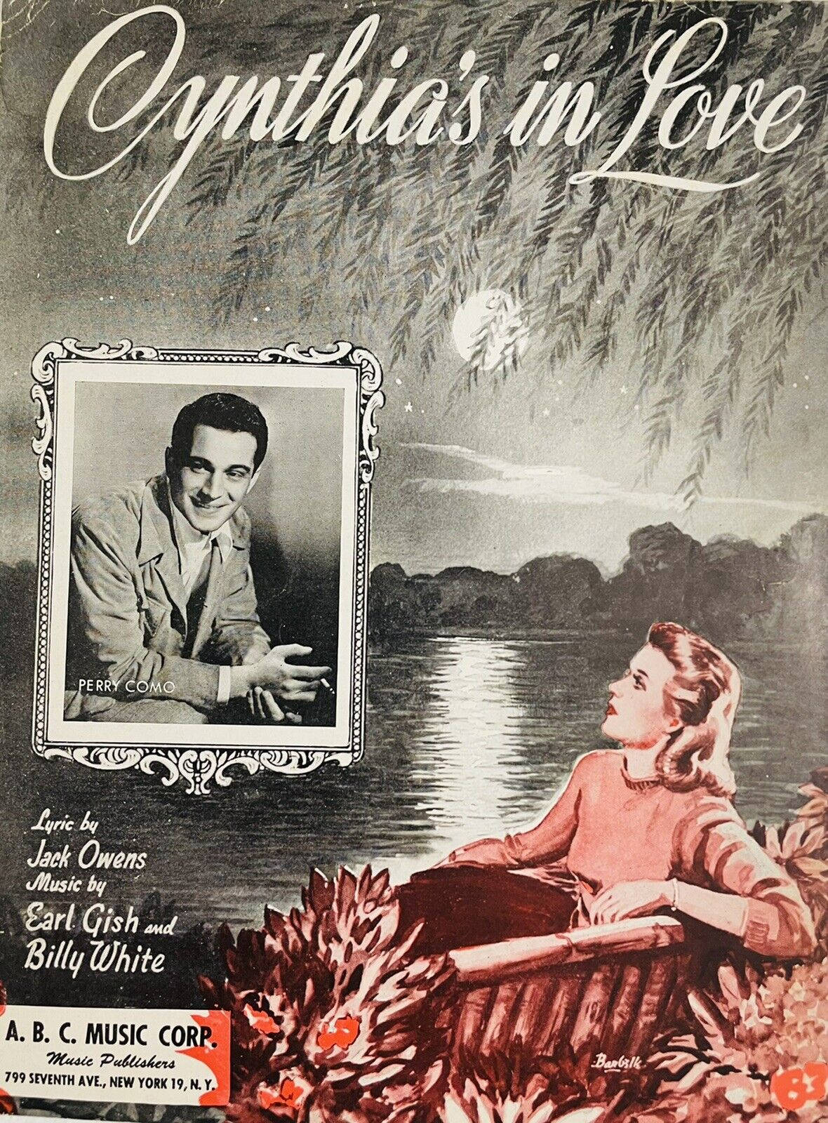 Perry Como Cynthia's In Love Background