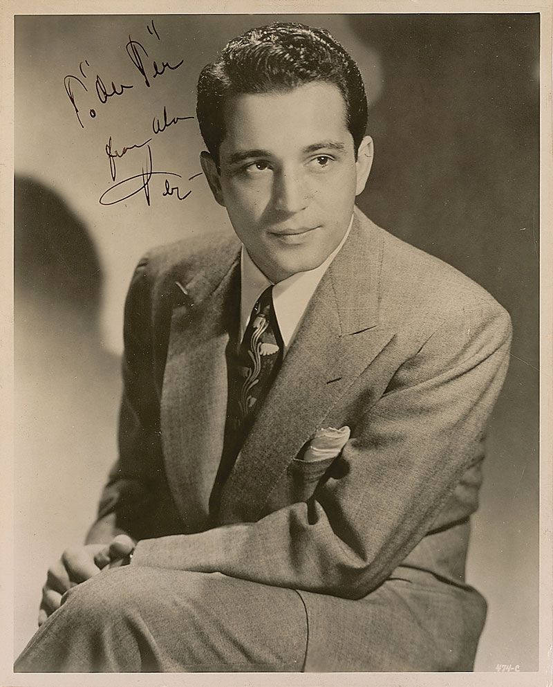 Perry Como Vintage Portrait Photograph Background