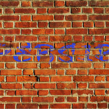 Persib Bandung Graffiti Brick Wall