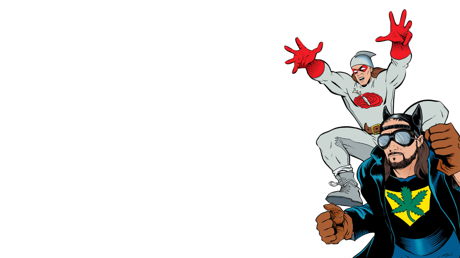 Persistent Superheroes Background
