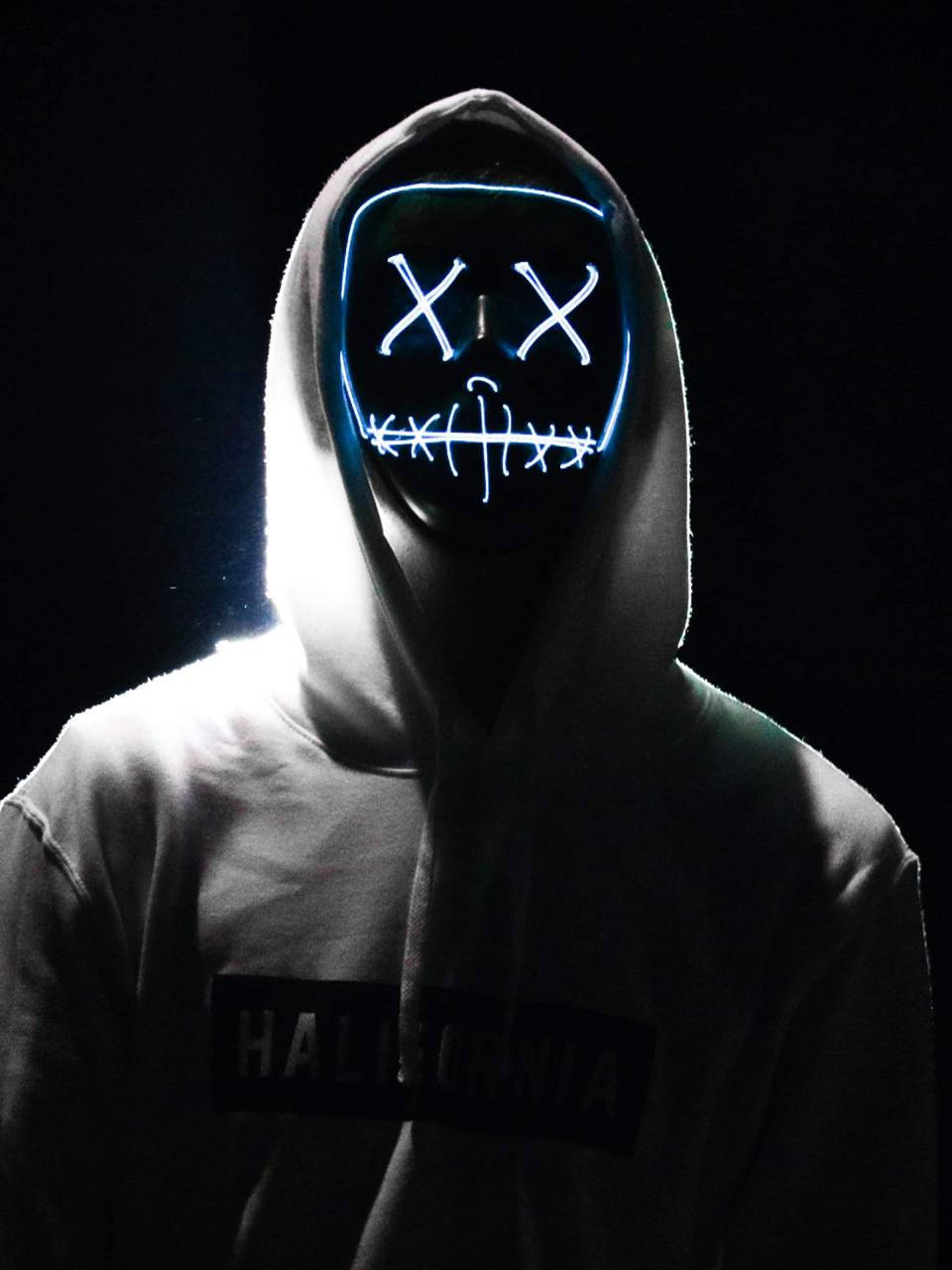 Person Hacker Mask