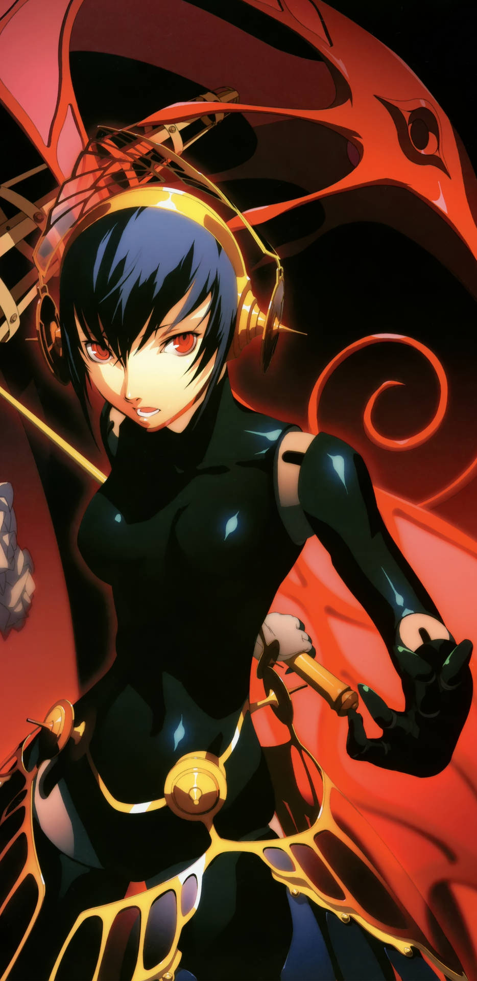 Persona 3 Humanoid Android Metis Background