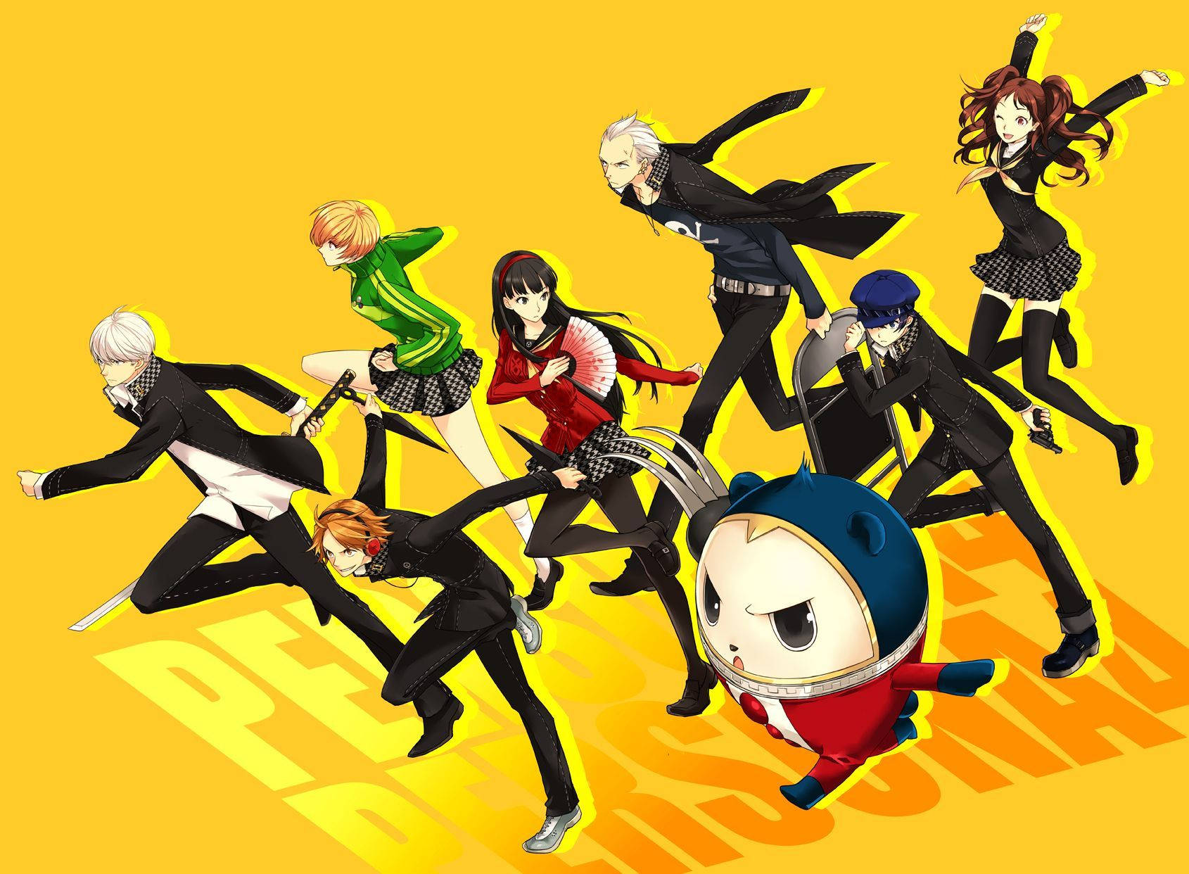 Persona 4 Heroes Fun Run Background
