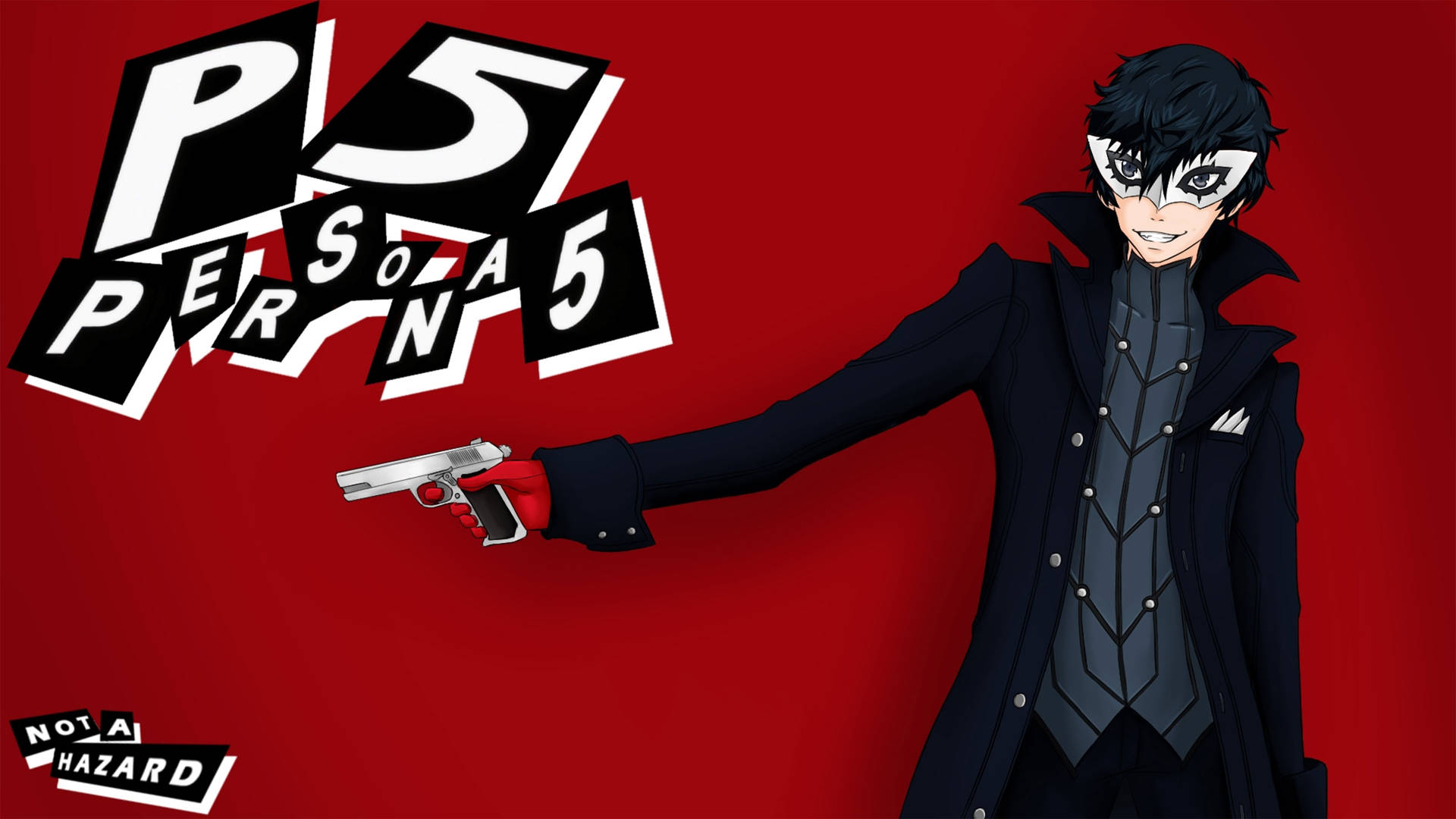 Persona 5 4k Joker Pistol Background