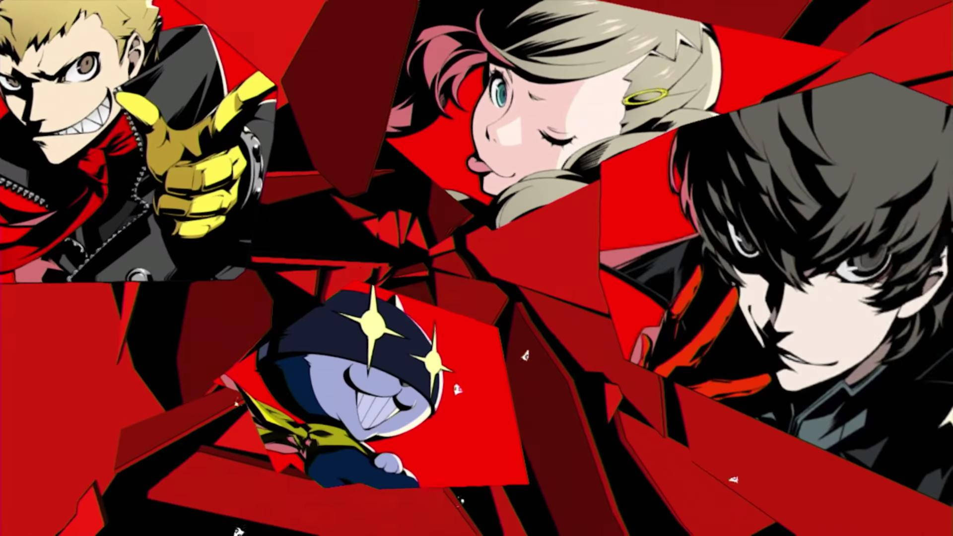 Persona 5 Joker And Others Background