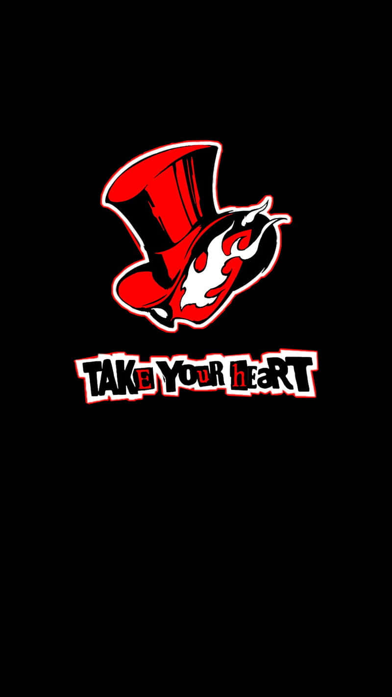 Persona 5 Logo 800 X 1422 Background