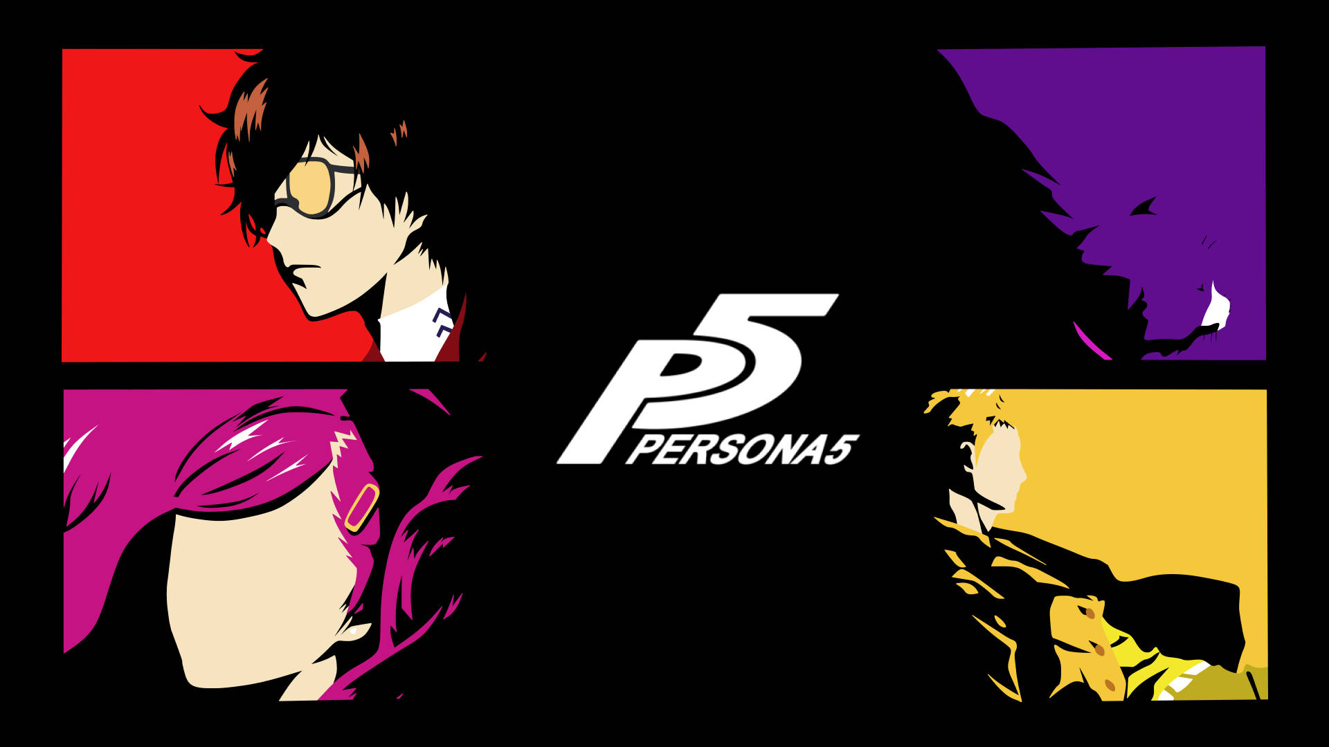 Persona 5 Ren Amamiya And Casts Background