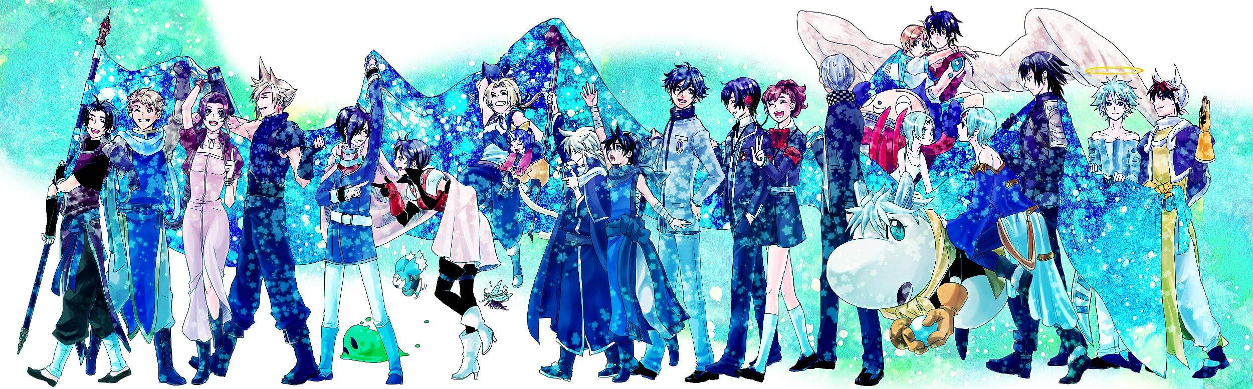 Persona Anime In Blue