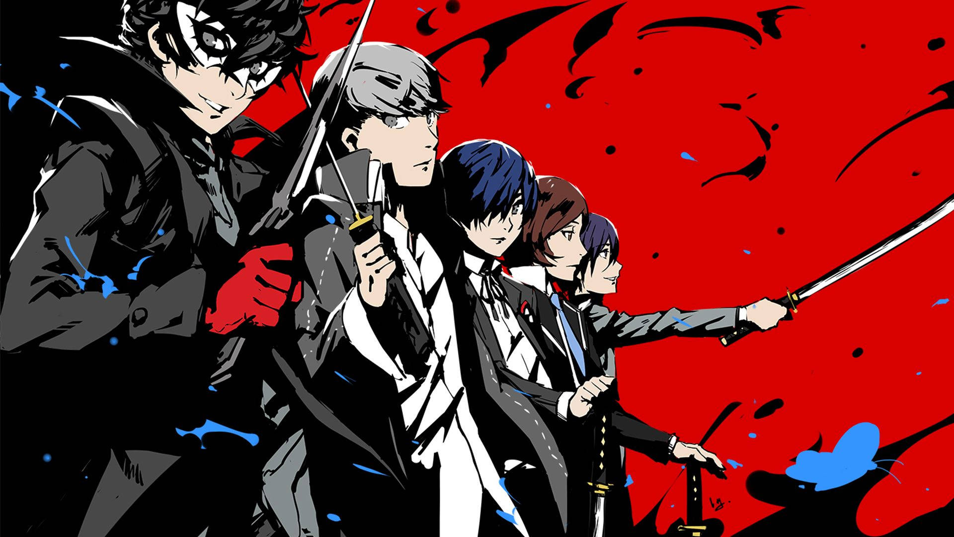 Persona Game Series Protagonists Background