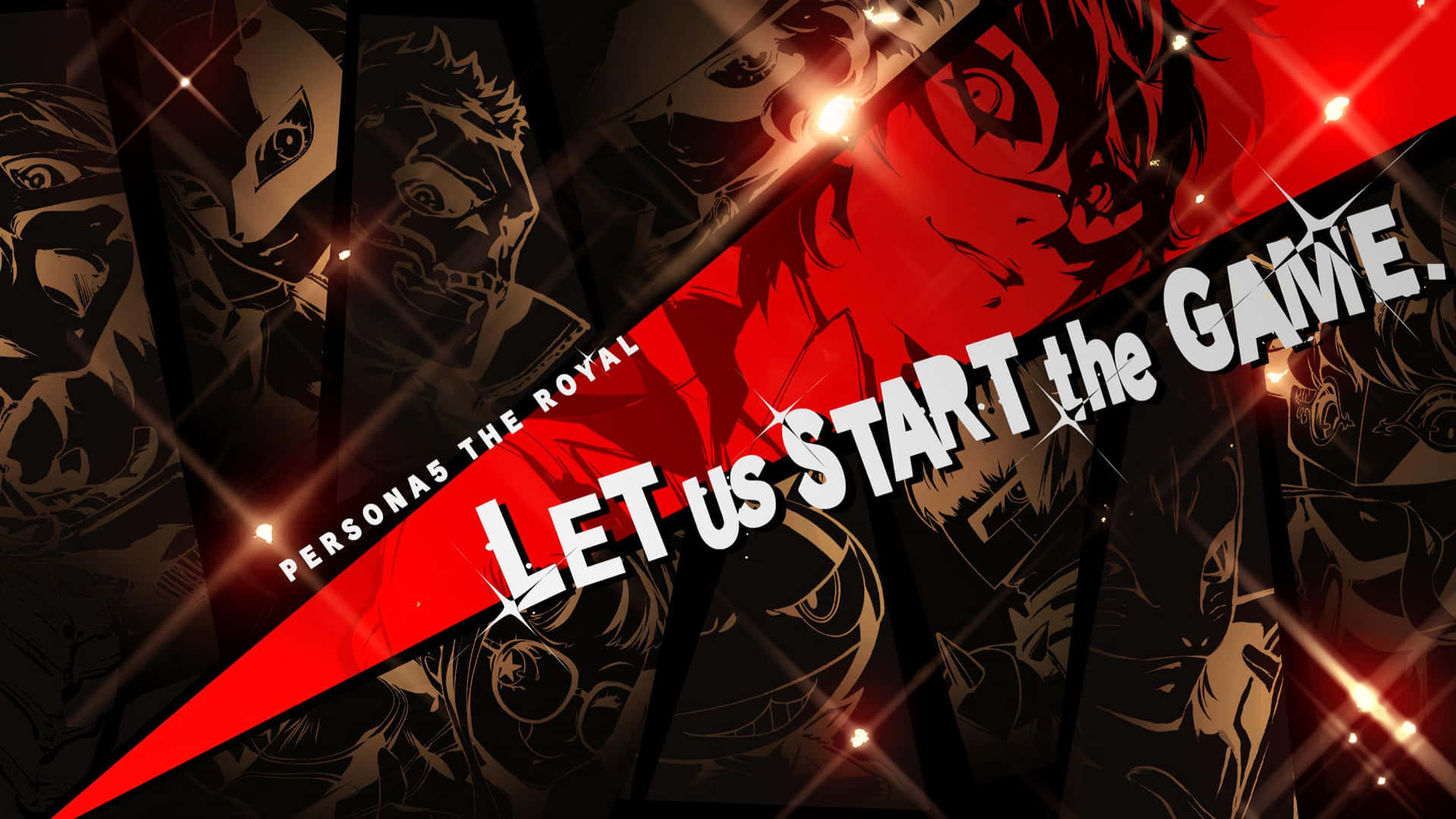 Persona5 Royal Start Screen