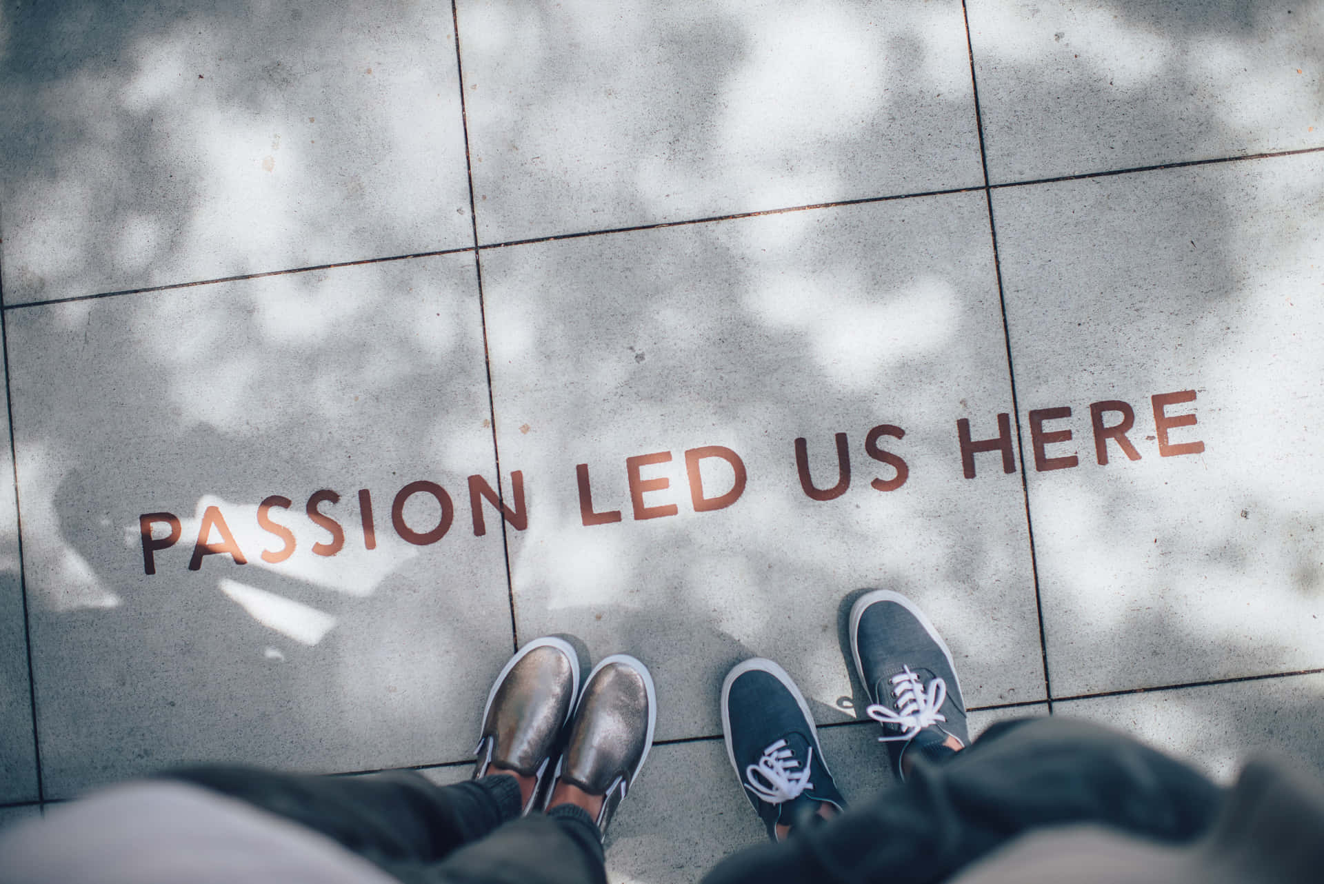 Personal Advice Displayed On A Sidewalk Background