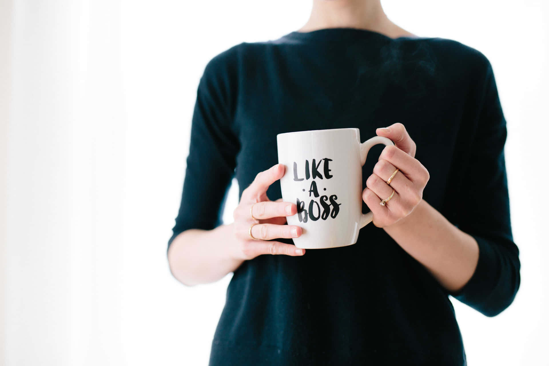 Personal Mug With Message Background