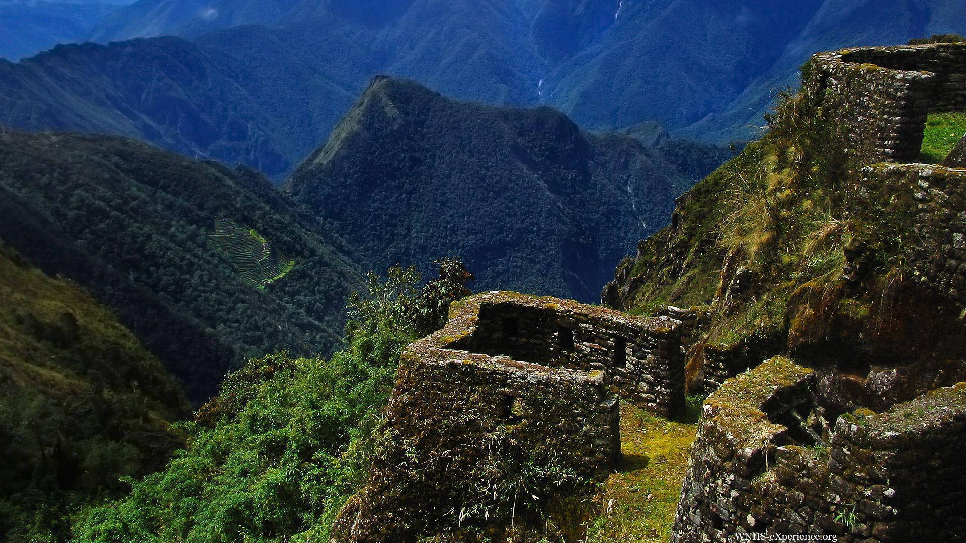 Peru Pyutamarca Inca Trail Background