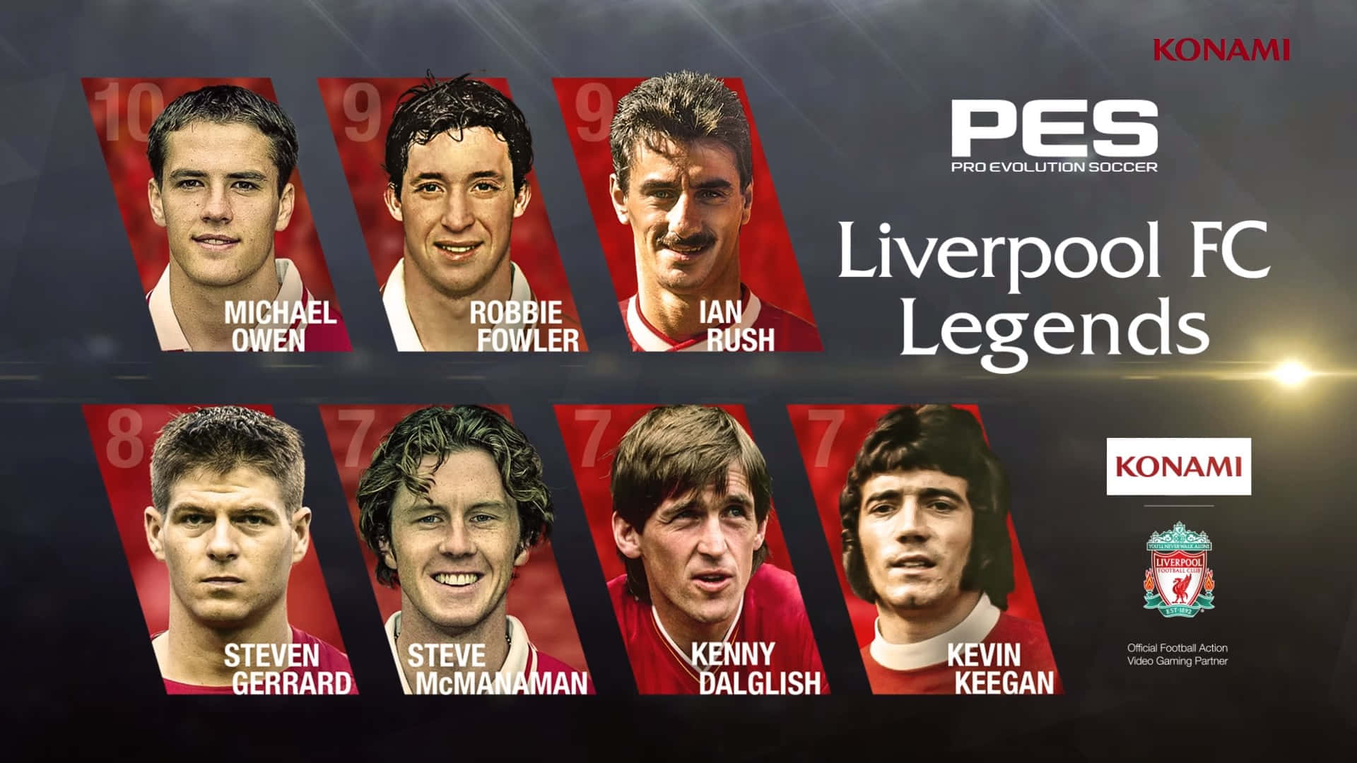 Pes Liverpool Fc Legends Kevin Keegan Background