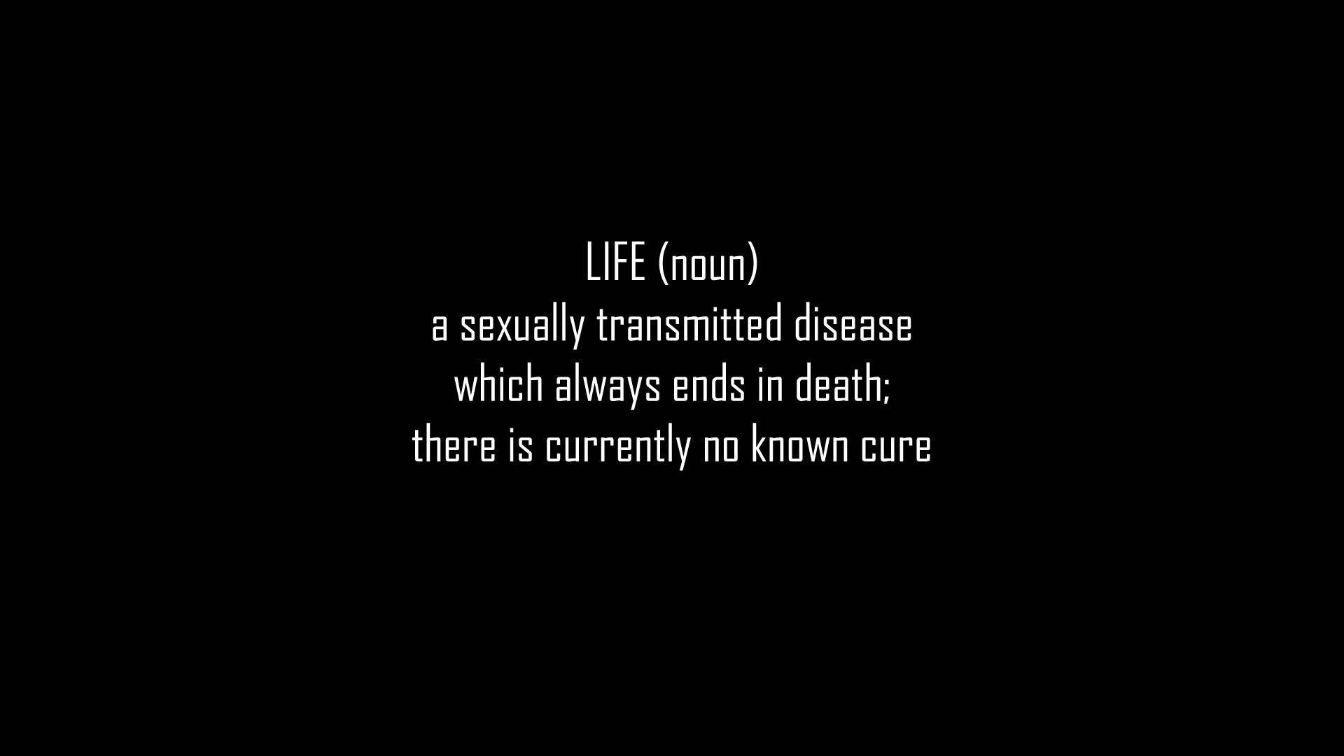 Pessimistic Life Definition Background