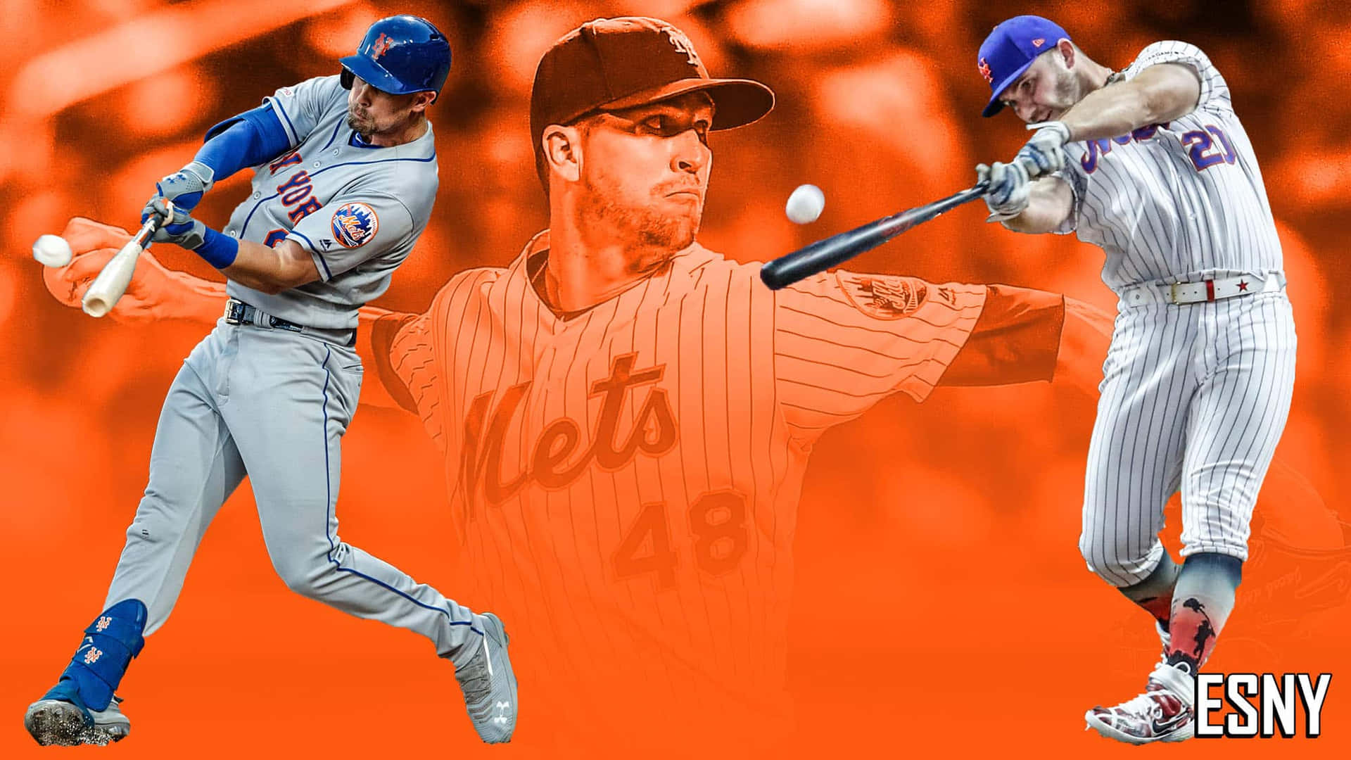 Pete Alonso - Mlb Rookie Of The Year Background