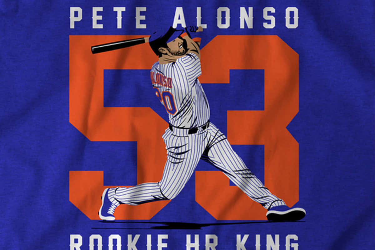 Pete Alonso Ready To Hit The Ball Background