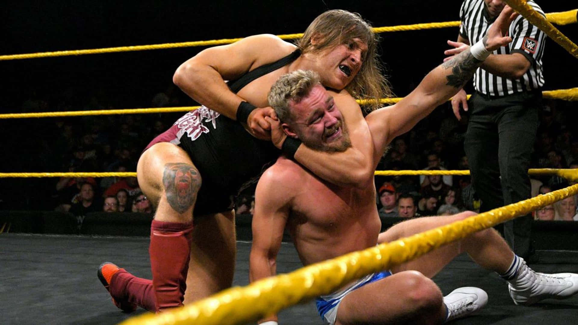 Pete Dunne Choke Hold Background