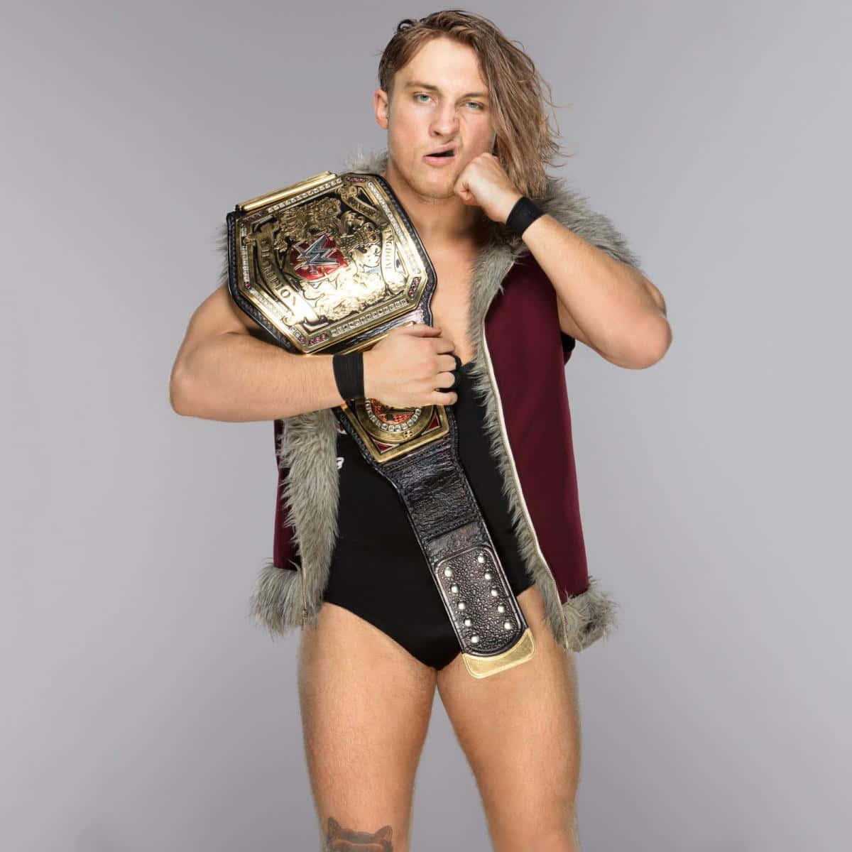 Pete Dunne First Portrait As Champion Background