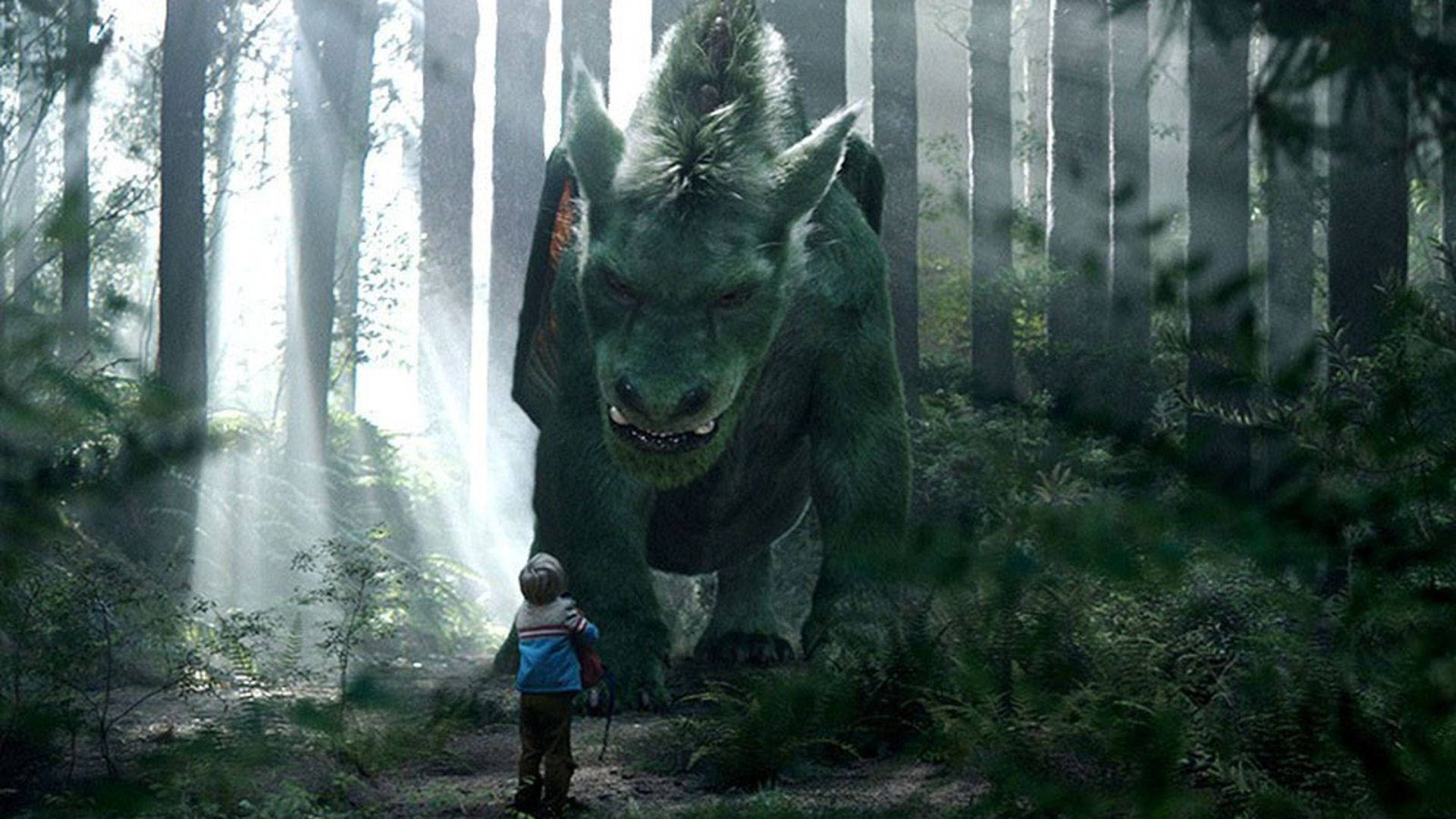 Pete's Dragon Looking Mad