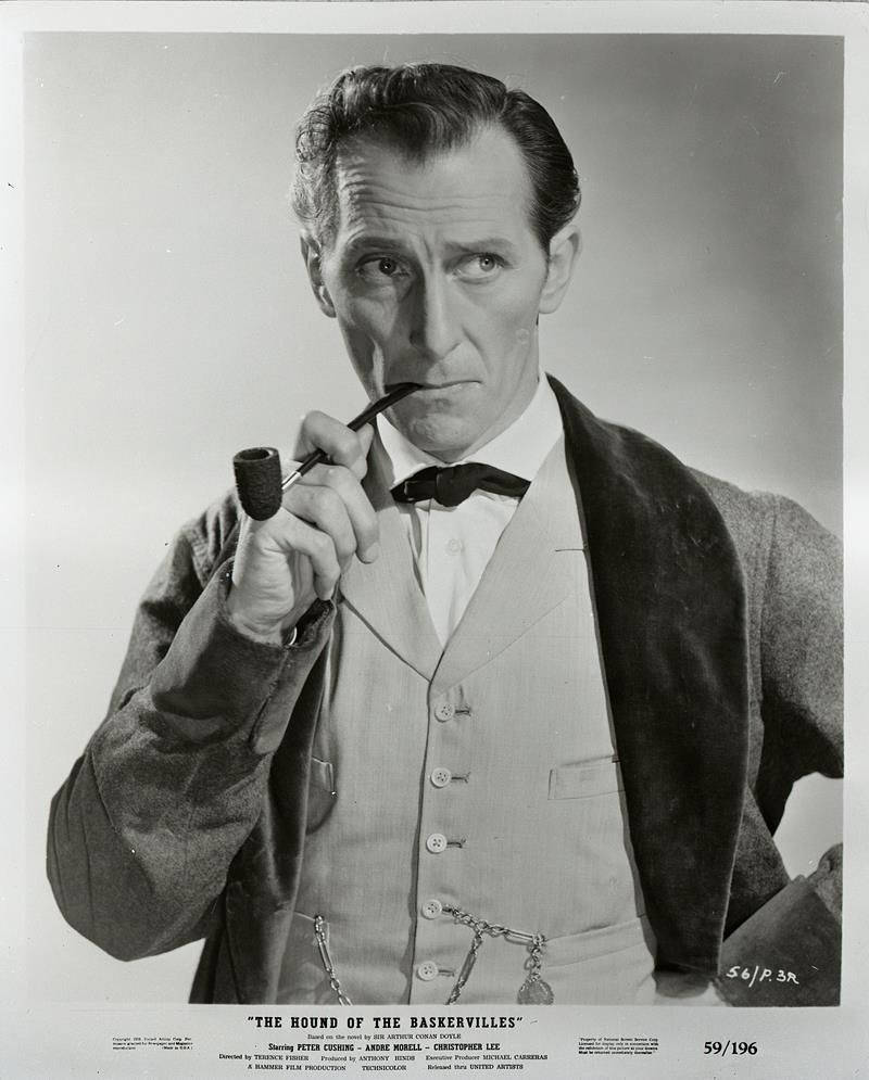 Peter Cushing Sherlock Holmes 1965 Background