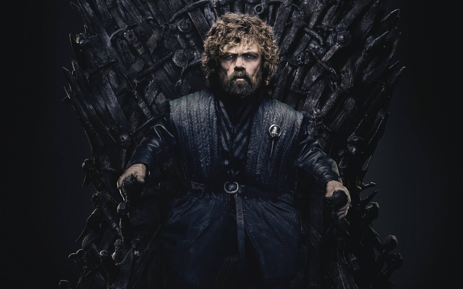 Peter Dinklage Sitting In Throne Background