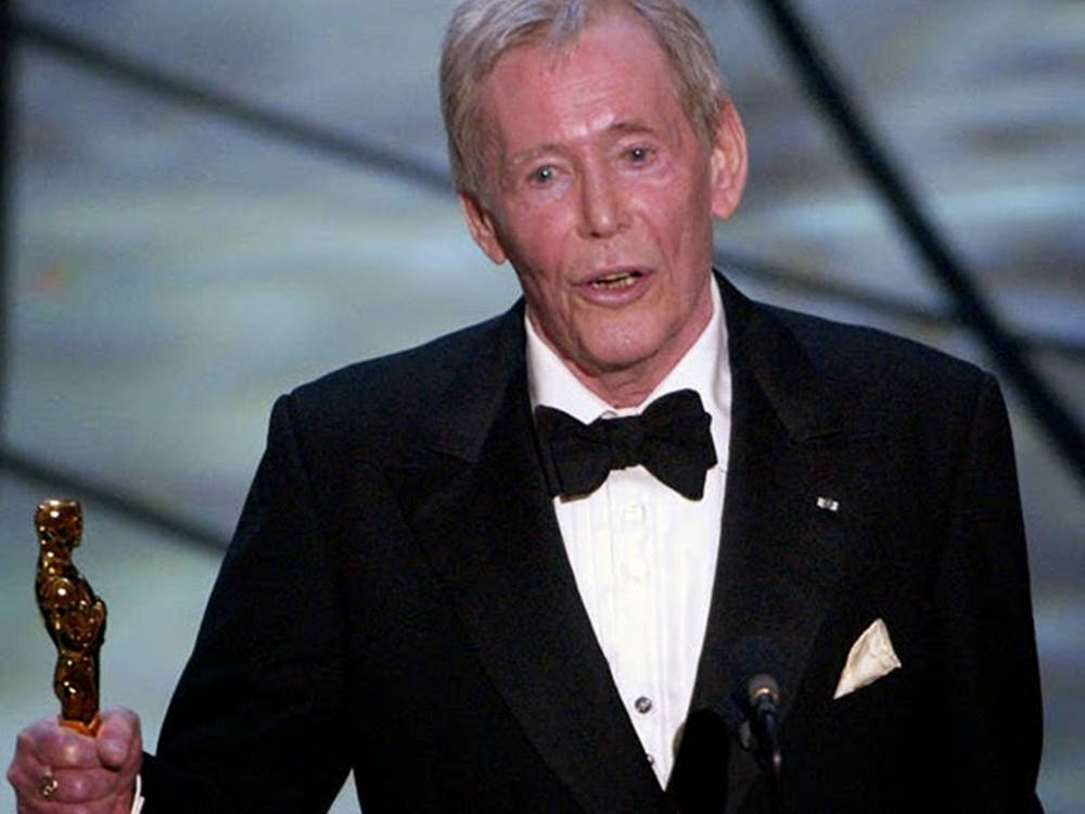 Peter O'toole Receiving Honorary Oscar Award